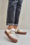 Sneakersy damskie skórzane Model Zazoo N1068S6 Beige