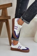 Sneakersy damskie skórzane Model Zazoo N1068S6 White