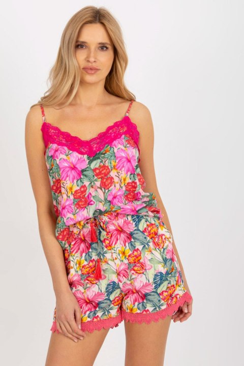Koszulka damska Top Model D73771M11059A Fuksja - Fresh Made Koszulka damska Top Model D73771M11059A Fuksja - Fresh Made