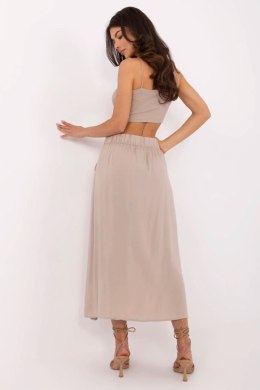 Spódnica damska maxi Model D73761M50222A Dark Beige - Fresh Made