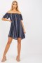 Sukienka damska hiszpanka Model D73771M30145I Navy - Fresh Made