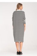 Sukienka Model M1098 Black/White - Figl