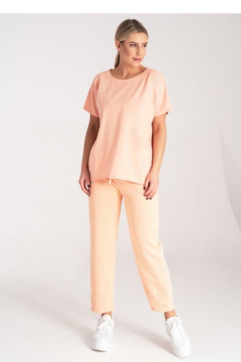Tshirt Damski Model M1164 Orange - Figl Tshirt Damski Model M1164 Orange - Figl