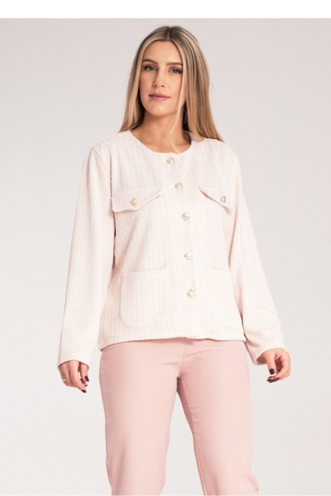 Żakiet Model M1150 Beige - Figl Żakiet Model M1150 Beige - Figl