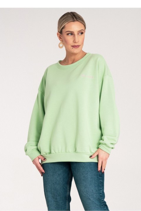 Bluza Damska Model M1151 Green - Figl Bluza Damska Model M1151 Green - Figl