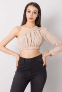Bluzka damska Model 341-BZ-5267.03 Beige - Rue Paris