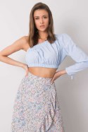 Bluzka damska Model 341-BZ-5267.04 Light Blue - Rue Paris