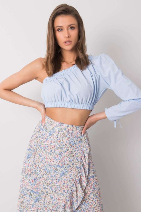 Bluzka damska Model 341-BZ-5267.04 Light Blue - Rue Paris