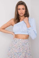 Bluzka damska Model 341-BZ-5267.04 Light Blue - Rue Paris
