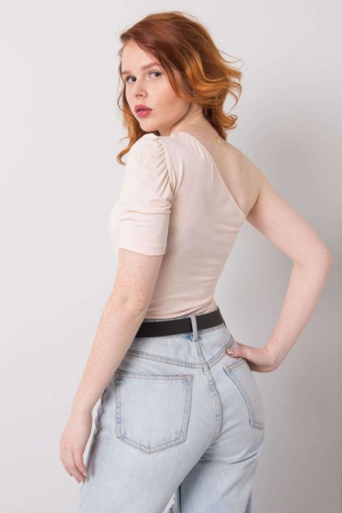 Bluzka damska Model 95-BZ-190101.20P Ecru - Rue Paris Bluzka damska Model 95-BZ-190101.20P Ecru - Rue Paris