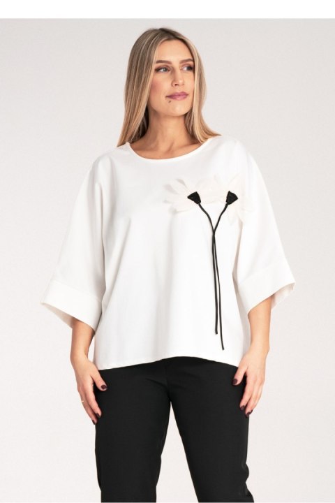 Bluzka damska Model M1118 White - Figl Bluzka damska Model M1118 White - Figl