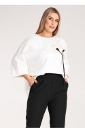 Bluzka damska Model M1118 White - Figl