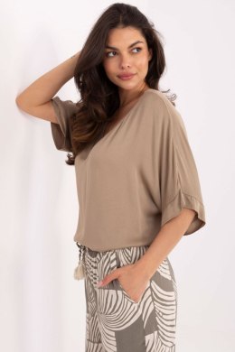 Bluzka damska Model TW-BZ-BI-3228.75 Beige - Och Bella