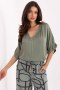 Bluzka damska Model TW-BZ-BI-3228.75 Khaki - Och Bella