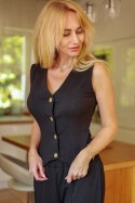Kamizelka damska Model Fliss Black - Mirale