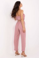 Kombinezon damski Model 361-KO-01042021.28 Dark Pink - Rue Paris