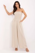 Kombinezon damski długi Model MI-KO-271125.80 Beige - Italy Moda