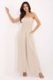 Kombinezon damski długi Model MI-KO-271125.80 Beige - Italy Moda