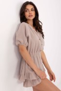 Kombinezon damski Model MI-KO-A5021.66 Dark Beige - Italy Moda