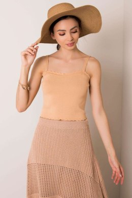 Bluzka damska Top Model 178-TP-3008.94 Camel - Rue Paris