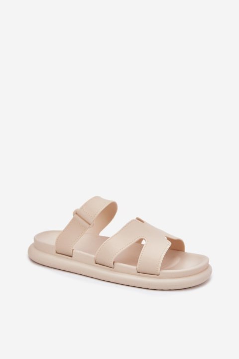 Klapki damskie Model Tavirae CK321P Beige Klapki damskie Model Tavirae CK321P Beige