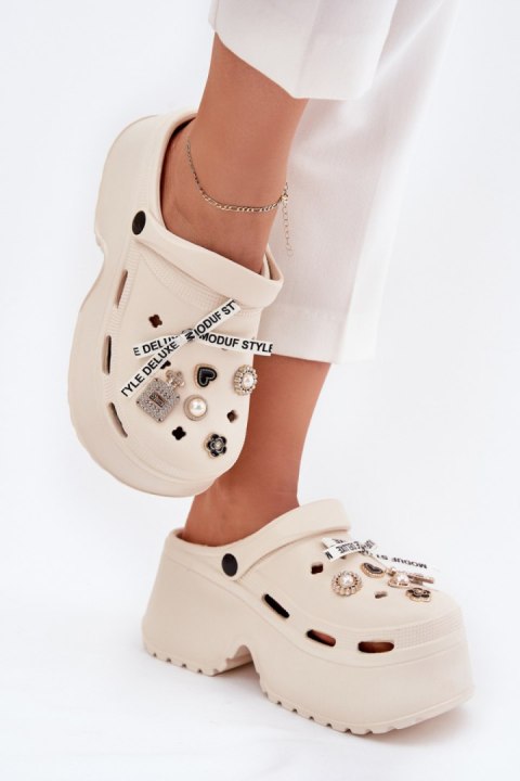 Klapki damskie Model Vivira BG202 Beige