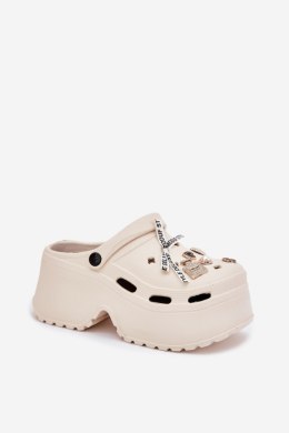 Klapki damskie Model Vivira BG202 Beige