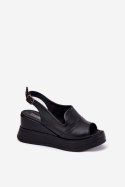 Sandały damskie skórzane Model Artiker 52C0484 Black