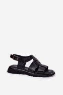 Sandały damskie skórzane Model Artiker 56C0691 Black
