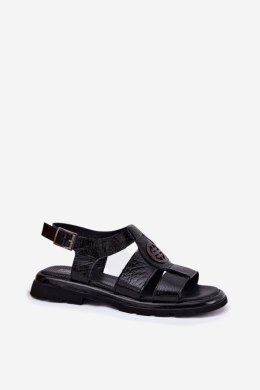 Sandały damskie skórzane Model Artiker 56C0691 Black