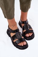 Sandały damskie skórzane Model Artiker 56C0691 Black