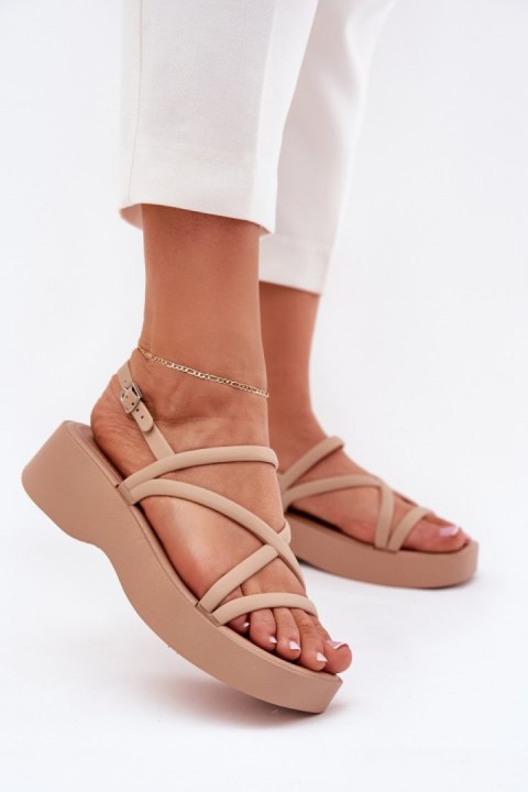 Sandały damskie Model Civara LL-368 Beige