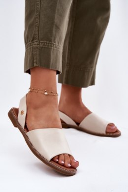 Sandały damskie Model Dereka 25SD35-8783 Beige