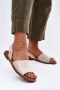 Sandały damskie Model Dereka 25SD35-8783 Beige