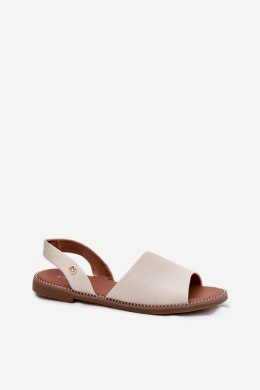 Sandały damskie Model Dereka 25SD35-8783 Beige