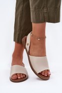 Sandały damskie Model Dereka 25SD35-8783 Beige