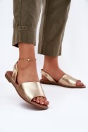Sandały damskie Model Dereka 25SD35-8783 Gold