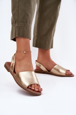 Sandały damskie Model Dereka 25SD35-8783 Gold