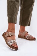 Sandały damskie Model Inblu GS000056 Beige