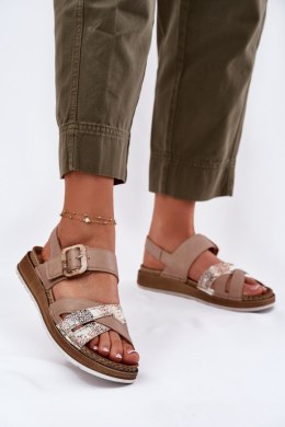 Sandały damskie Model Inblu GS000056 Beige