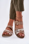 Sandały damskie Model Inblu GS000056 Beige