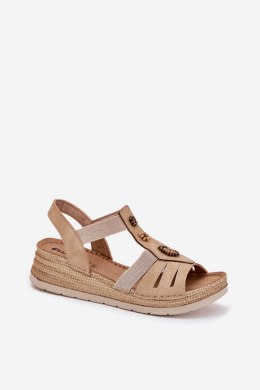 Sandały damskie Model Inblu RV000015 Beige