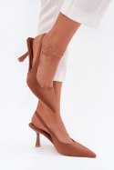 Sandały damskie Lunira P-1370 Camel