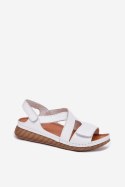 Sandały damskie skórzane Model Maciejka L6848-11 White