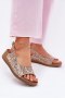 Sandały damskie skórzane Model Maciejka L7069-04 Beige