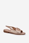 Sandały damskie Model S.Barski KV51-002 Pink Gold