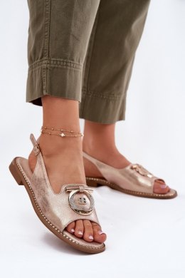 Sandały damskie Model S.Barski KV51-003 Pink Gold