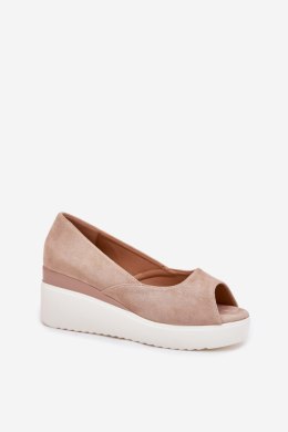 Sandały damskie Model Velira JH528P Beige