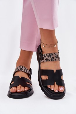 Sandały damskie skórzane Model Vinceza 66780 Black