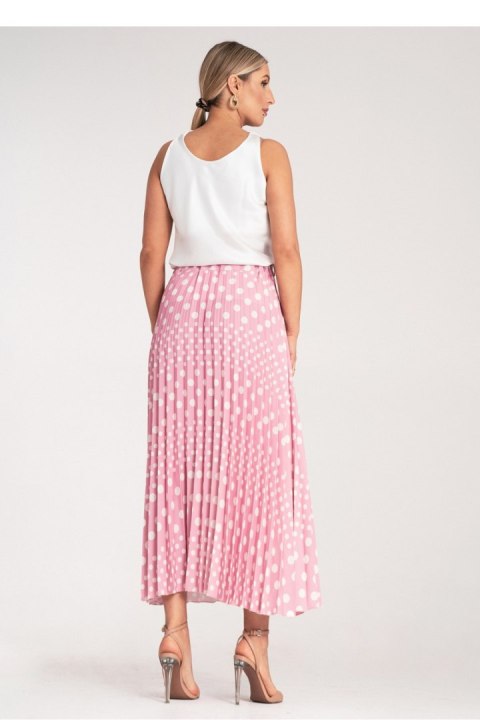 Spódnica Model M1155 Pink - Figl Spódnica Model M1155 Pink - Figl